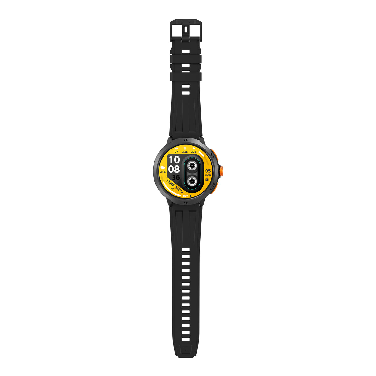 Cubot Beatbox Smartwatch Bluetooth 5.4 with Offline Music 1.65'' Screen Waterproof 10M Sports for Men Black