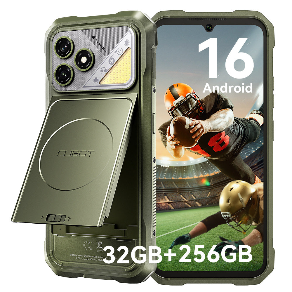 Celular Cubot KingKong Dura Hasta 32GB de RAM+256GB de ROM pantalla de 6.88" 120Hz Android 16