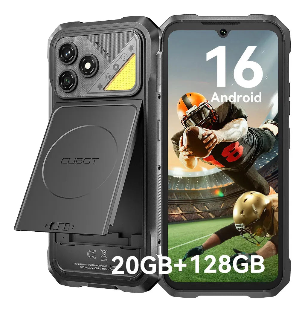 Celular Cubot KingKong Dura Hasta 32GB de RAM+256GB de ROM pantalla de 6.88" 120Hz Android 16