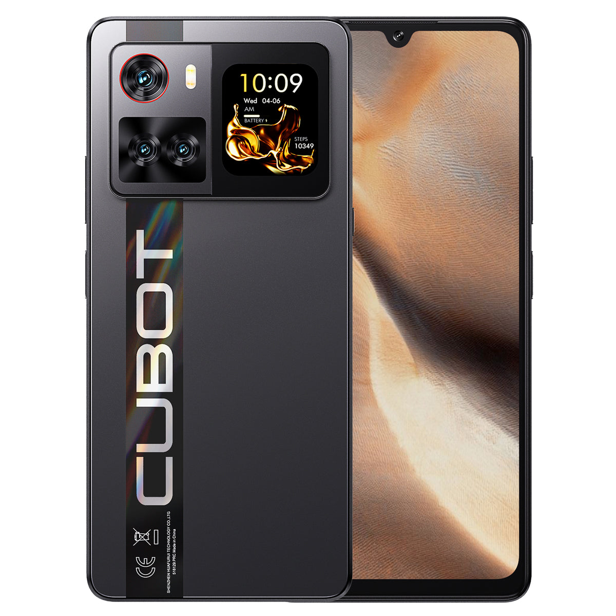 Celular Cubot X100 5g Dual Sim 256 Gb Dorado 8 Gb Ram 120 Hz Android 15