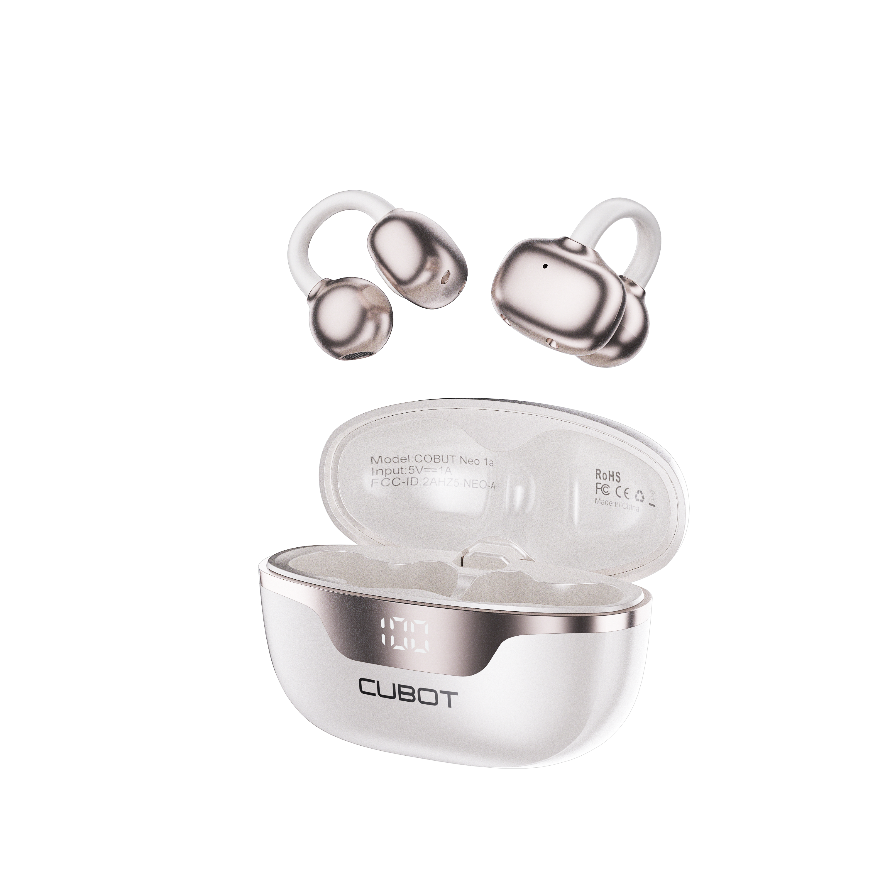 Audífonos Inalámbricos Cubot Neo 1a Clip-ear Auriculares Bluetooth 6.0 Ipx5
