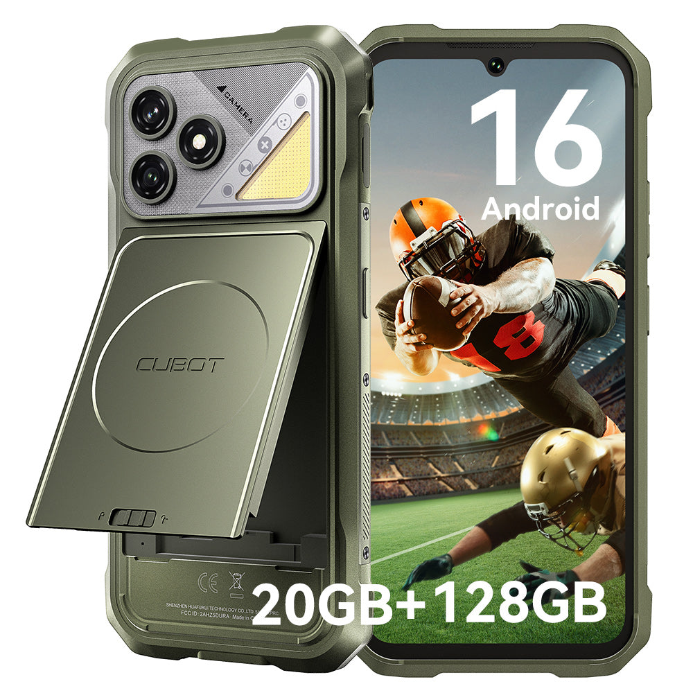 Celular Cubot KingKong Dura Hasta 32GB de RAM+256GB de ROM pantalla de 6.88" 120Hz Android 16