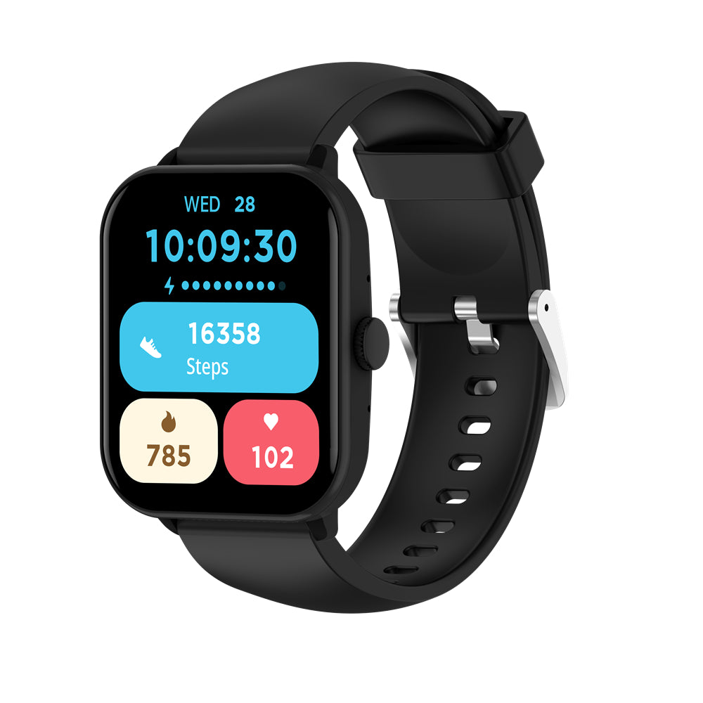 Reloj Inteligente CUBOT U3 IP68 Resistente al Agua Llamadas por Bluetooth Pantalla Táctil Cuadrada de 1.83"