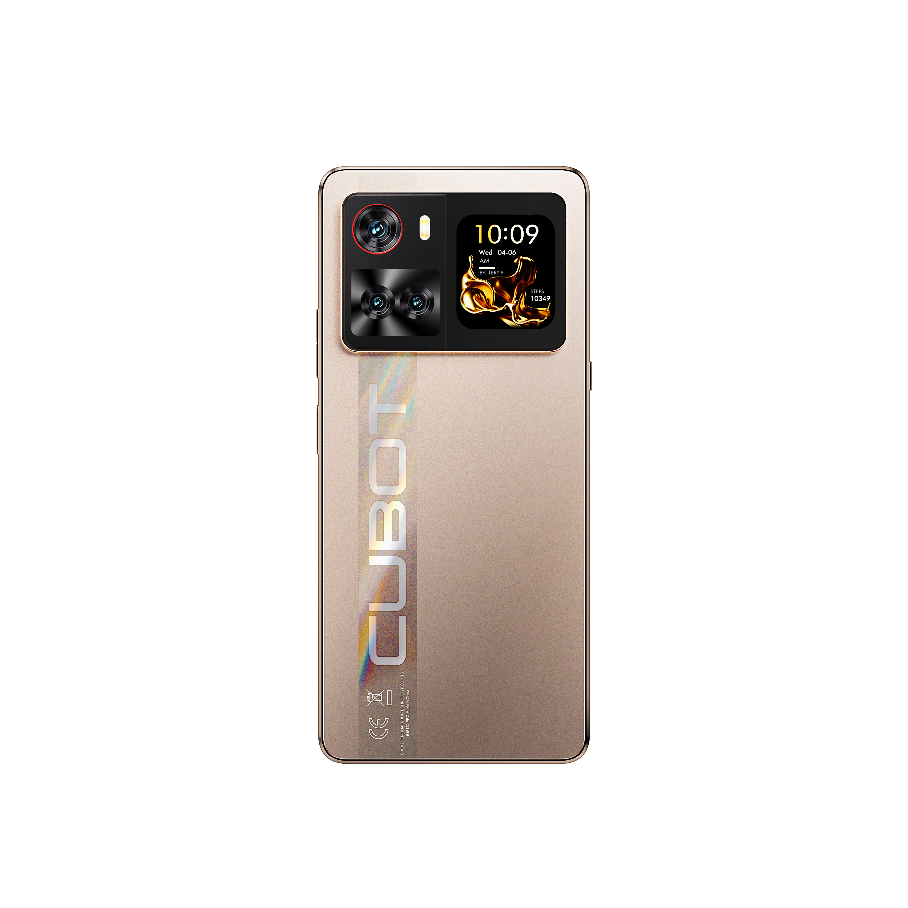 Celular Cubot X100 5g Dual Sim 256 Gb Dorado 8 Gb Ram 120 Hz Android 15