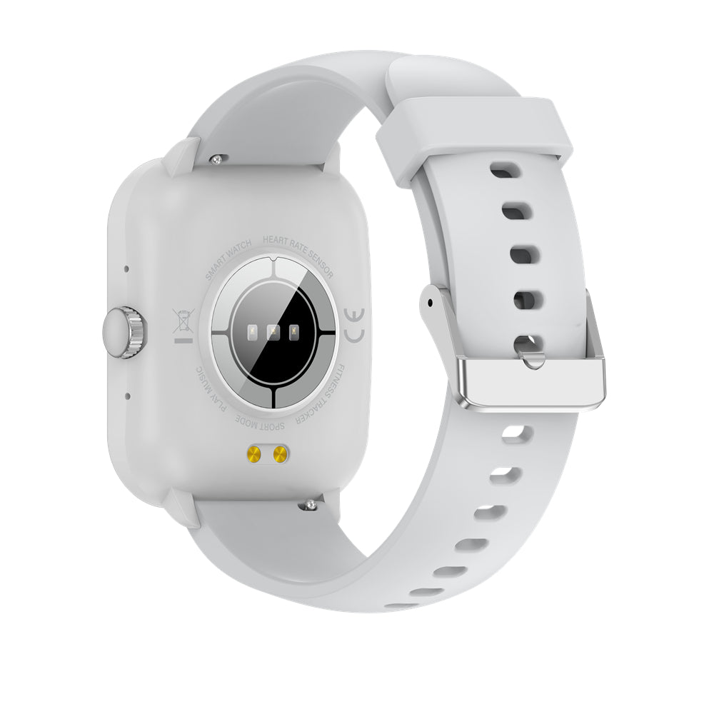 Reloj Inteligente CUBOT U3 IP68 Resistente al Agua Llamadas por Bluetooth Pantalla Táctil Cuadrada de 1.83"