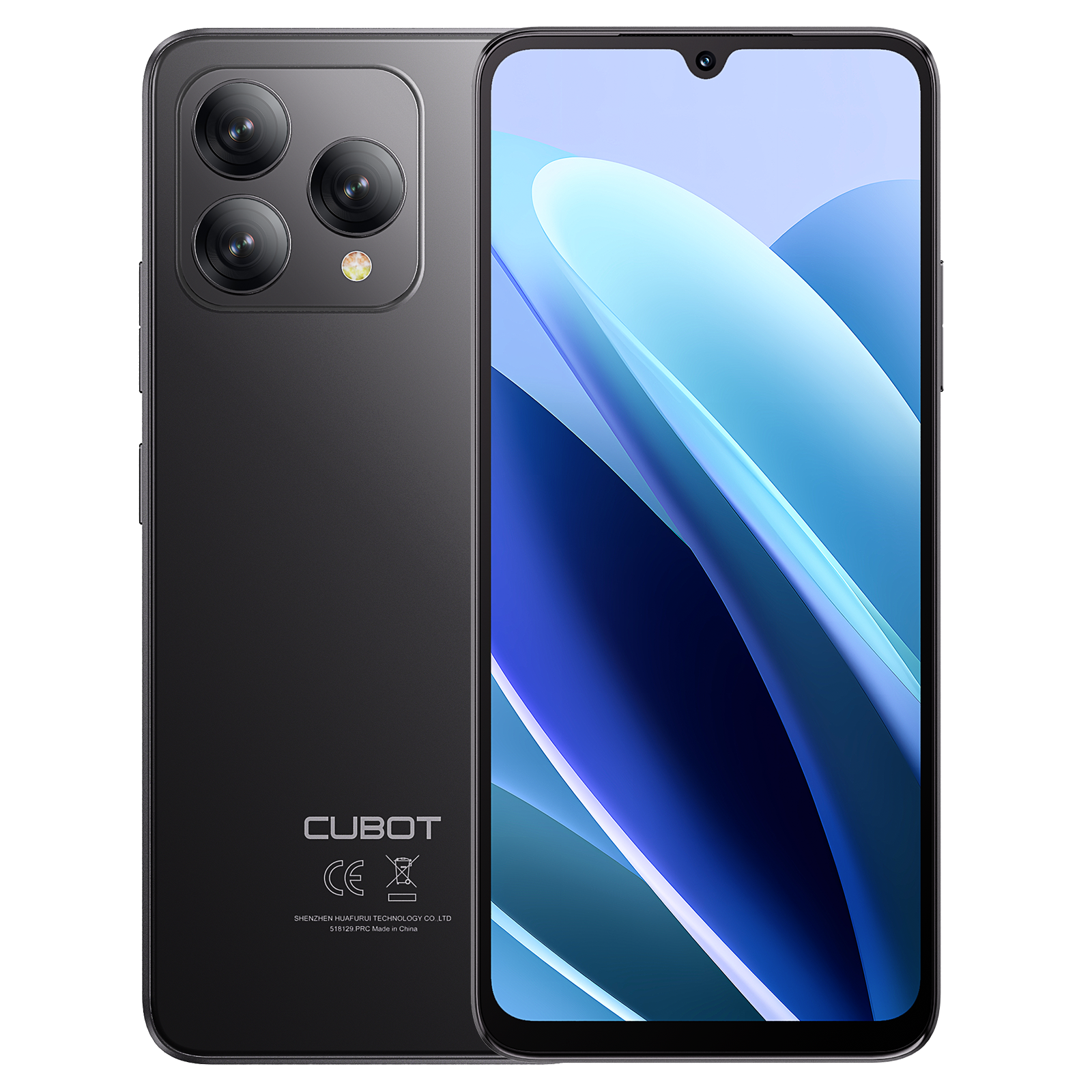 Cubot A40 Dual Sim 256 GB Negro 4 GB RAM 120Hz NFC Android 15
