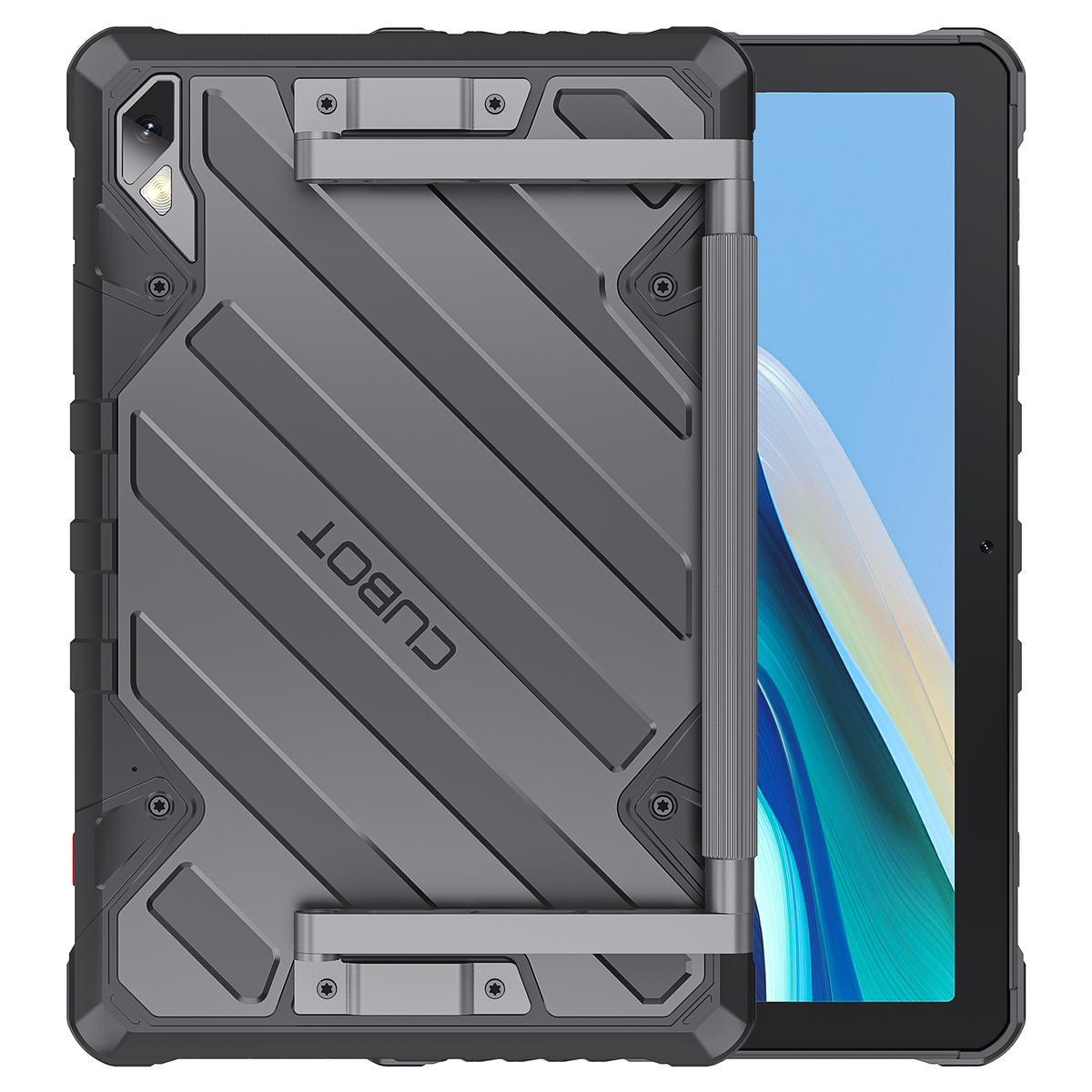 Tablet Cubot Tab Kingkong 2 10.95'' Ram 8gb 256gb Android 14 Dual SIM Resistente al Agua Militar Con Soporte Negro