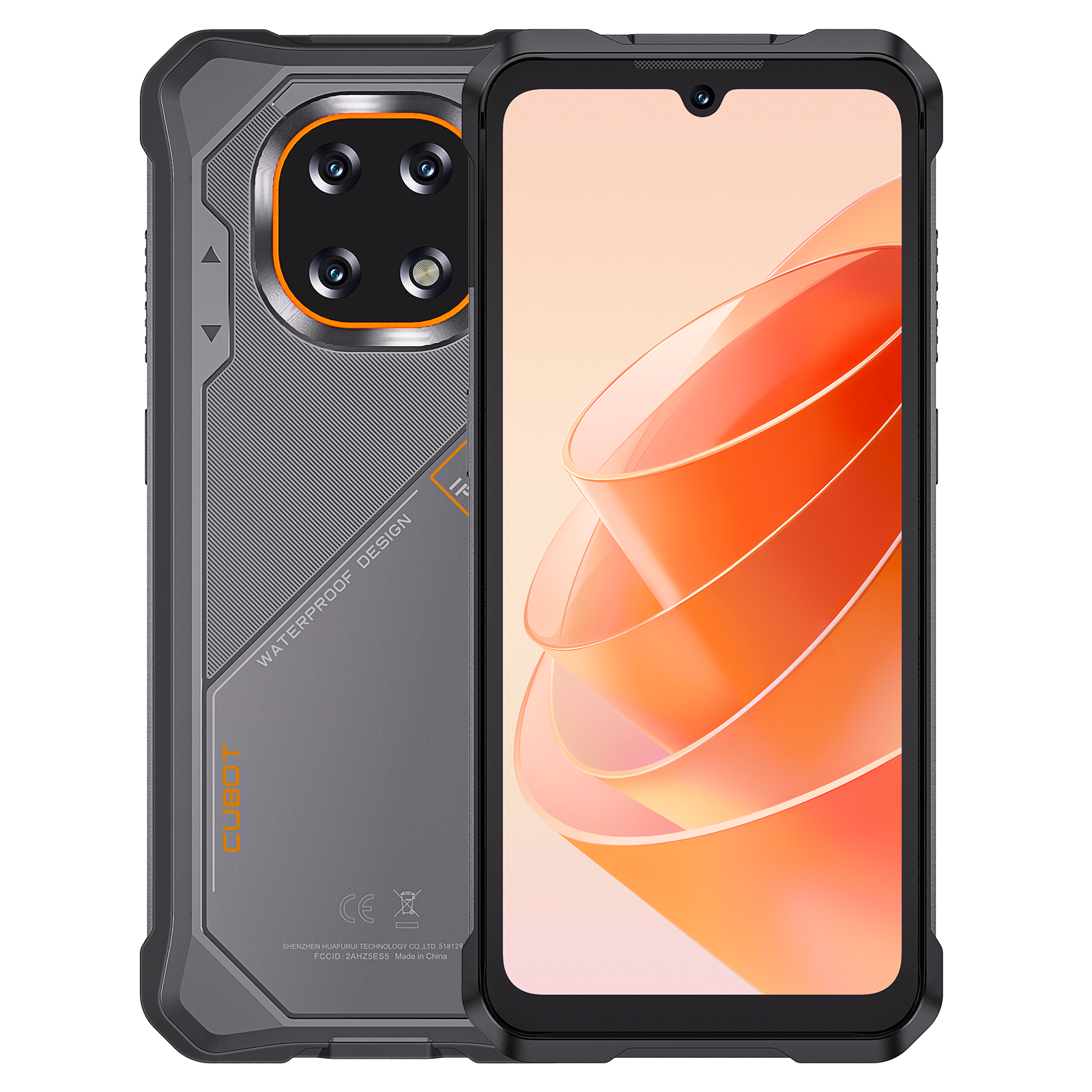 Celular Cubot Kingkong Es 5 Robusto Dual Sim 128 Gb Amarillo 6 Gb Ram 7000mah Android 16